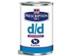 Konzervy pro psy Hills Canine d/d lamb/rice (dieta) konzerva 370g