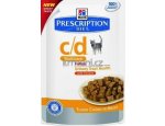 Hills cat c/d kapsa 85g/MULTICARE chicken