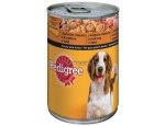 Konzervy pro psy PEDIGREE konzerva ADULT kuře/mrkev 400g