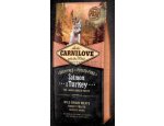 Granule pro psy CARNILOVE PUPPY large SALMON/turkey 1,5kg, zboží skladem