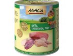 MACs cat konz. ENTE/KANINCHEN/RIND 800g, zboží skladem