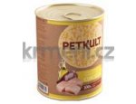 Konzervy pro psy PETKULT dog konz. ADULT 800g Hovězí (5+1ks)