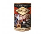 Konzervy pro psy CARNILOVE konz. ADULT LAMB/wild boar 400g