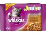 Whiskas kapsa JUNIOR 4x100g - masový, zboží skladem