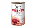 Konzervy pro psy BRIT konzerva PATE and MEAT 400g LOSOS, zboží skladem