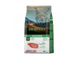 Granule pro kočky BRAVERY cat ADULT chicken 2 x 7kg, doprava zdarma, zboží skladem