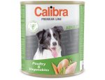 Konzervy pro psy CALIBRA konz. PREMIUM 800g ZVĚŘINA/hovězí, zboží skladem