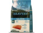 Granule pro psy BRAVERY dog ADULT large/medium SALMON 2 x 12kg + 3kg GRATIS, doprava zdarma, zboží skladem