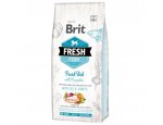 Granule pro psy BRIT FRESH ADULT LARGE fish/pumpkin 12kg, doprava zdarma