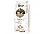 Granule pro psy BRIT FRESH ADULT FIT and SLIM turkey/pea 12kg, doprava zdarma, zboží skladem