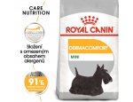 Granule pro psy Royal Canin Mini Dermacomfort - granule pro malé psy s problémy s kůží 3kg, zboží skladem