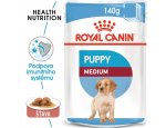 Royal Canin Medium Puppy - kapsička pro střední štěňata 140g, zboží skladem