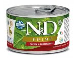 Konzervy pro psy N&D dog PRIME konz. PUPPY MINI chicken/pomegranate 140g, zboží skladem