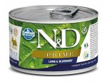 Konzervy pro psy N&D dog PRIME konz. ADULT MINI lamb/blueberry 140g, zboží skladem