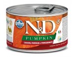 Konzervy pro psy N&D dog GF PUMPKIN konz. ADULT MINI chicken/pomegranate 140g, zboží skladem