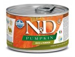 Konzervy pro psy N&D dog GF PUMPKIN konz. ADULT MINI duck 140g, zboží skladem