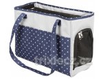 TAŠKA cestovní BONNY modro/šedá 5kg/20x29x40cm, zboží skladem