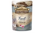 CARNILOVE cat kapsa ADULT TROUT/echinacea 85g, zboží skladem