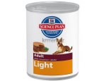 Konzervy pro psy Hills ADULT konz. LIGHT/chicken 370g, zboží skladem
