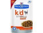 Hills cat k/d kapsa 85g Chicken, zboží skladem
