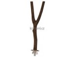 Trixie ptác. dřevěné BIDÝLKO ¨Y¨ 1,5/20cm, zboží skladem