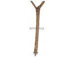 Trixie ptác. dřevěné BIDÝLKO ¨Y¨ 1,8/35cm, zboží skladem