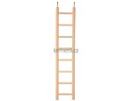 HRAČKA Dřevěný závěsný žebřík 4příčky 20cm, zboží skladem