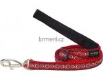 Vodítko RD COSMOS red 1,2cm/1,8m, zboží skladem