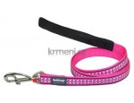 Vodítko RD reflective hot pink 1,2cm/1,8m, zboží skladem