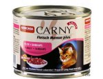 ANIMONDA cat konzerva CARNY hovězí/krůta/krevety 400g, zboží skladem